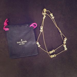 Kate Spade bow necklace